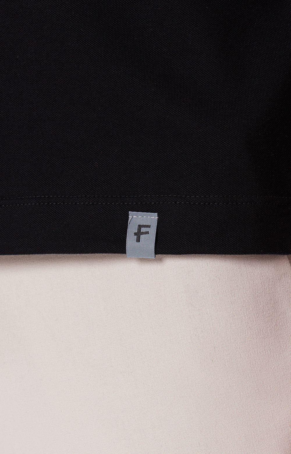 Camisa Polo Regular Fit Algodão Pima - Preta
