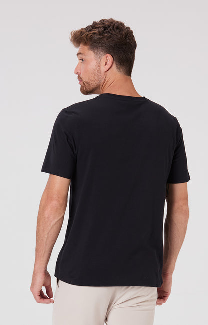 Camiseta Básica Algodão - Preta