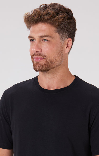 Camiseta Básica Algodão - Preta
