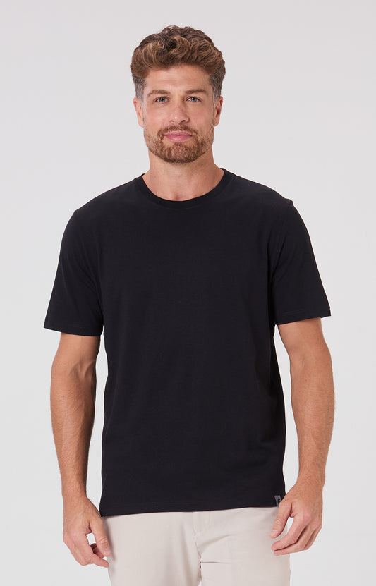 Camiseta Básica Algodão - Preta