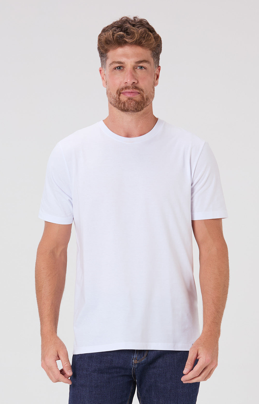 Camiseta Básica Algodão - Branca