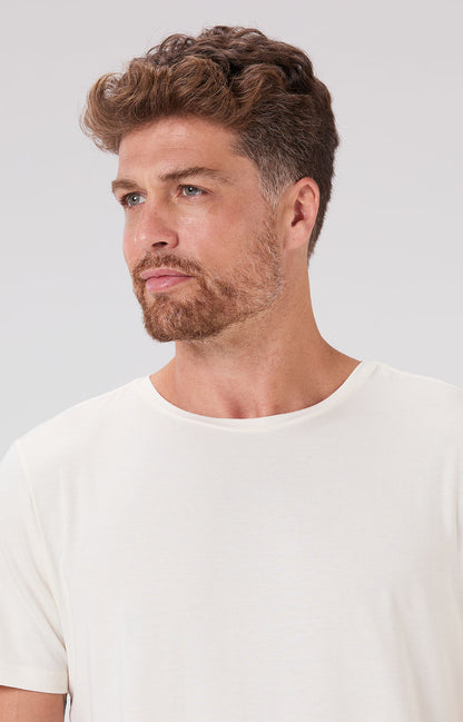 Camiseta Slim Modal Tech - Off-white
