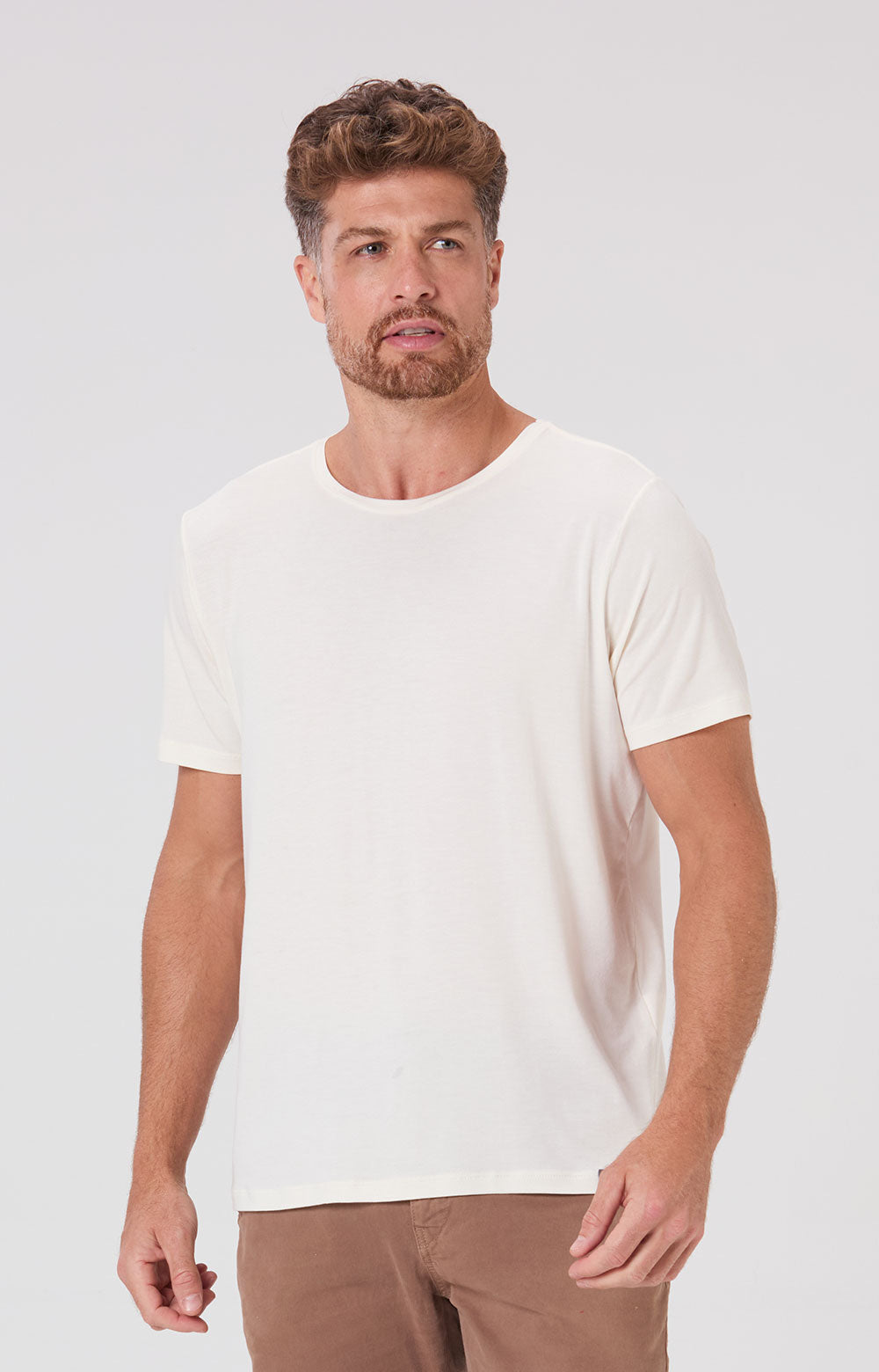 Camiseta Slim Modal Tech - Off-white
