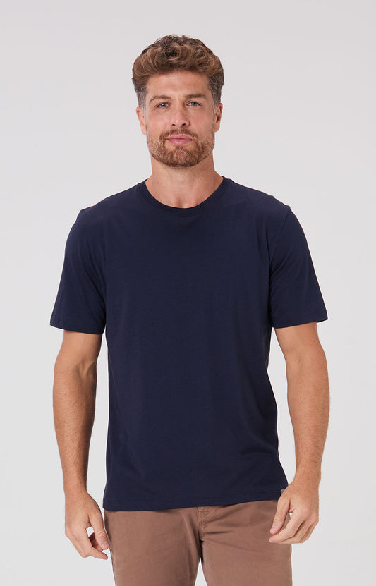 Camiseta Basic Cotton Pima -  Azul Marinho