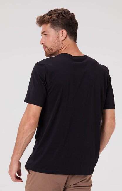 Camiseta Basic Cotton Pima -  Preta