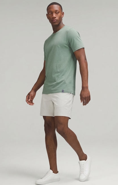 Camiseta Algodão - Verde Sálvia